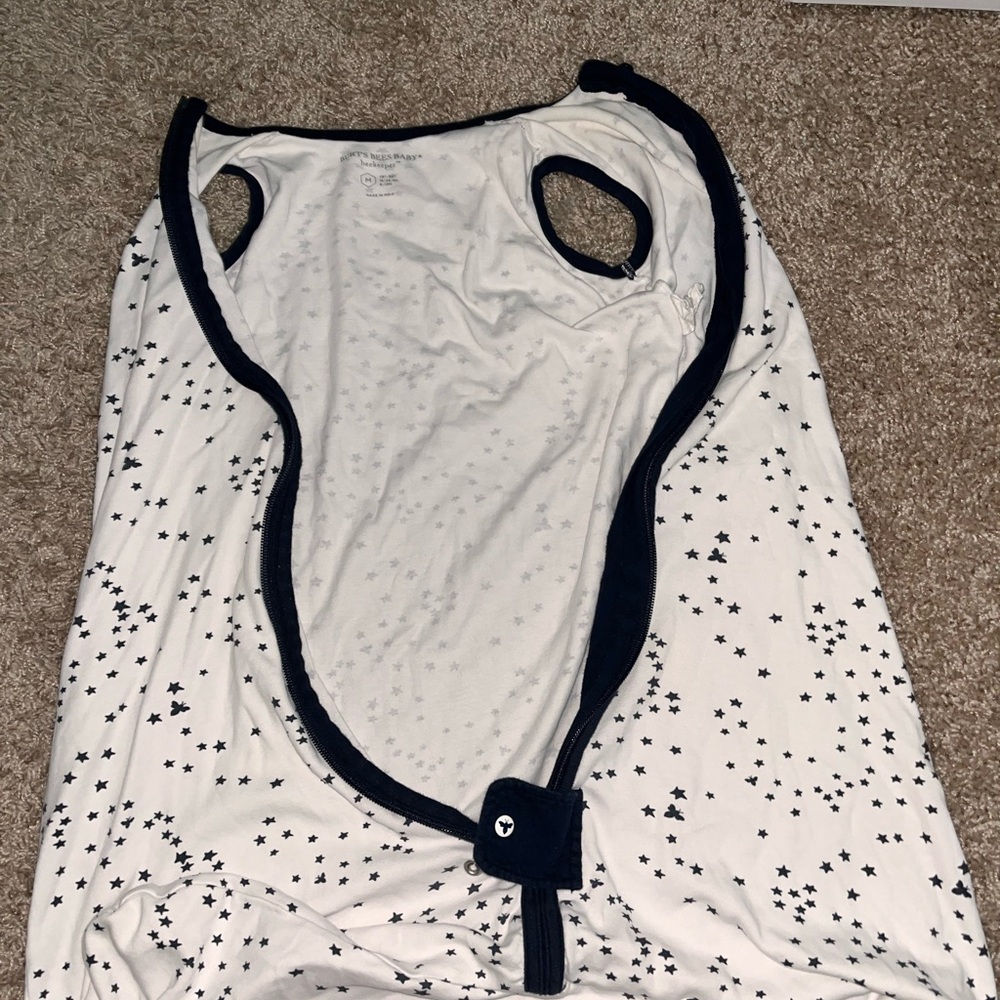 Carter's White Starry Sleeveless Onesie